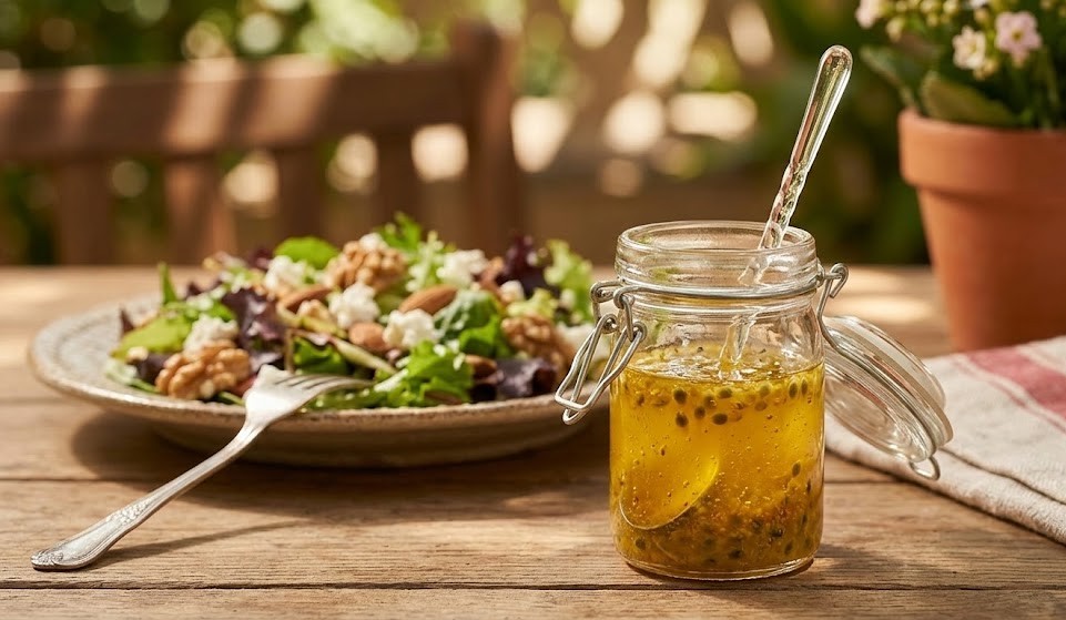 Passion fruit dressing